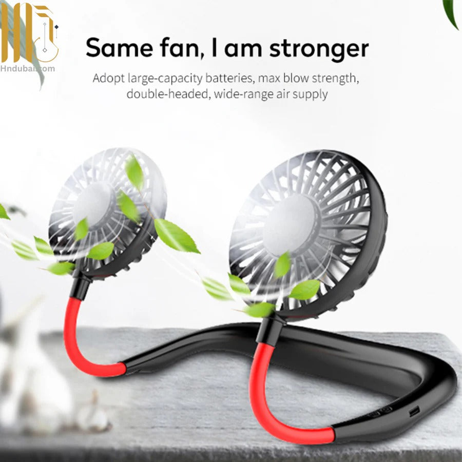 CoolBreeze NeckFlow Portable Neck Fan – Hands-Free Cooling Anywhere