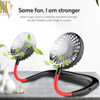 CoolBreeze NeckFlow Portable Neck Fan – Hands-Free Cooling Anywhere