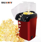 Mini Popcorn Machine – Quick Hot Air Popcorn Maker for Home & Kids Fun