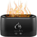 Flame Aroma Diffuser – LED Essential Oil Humidifier with Realistic Fire Effect