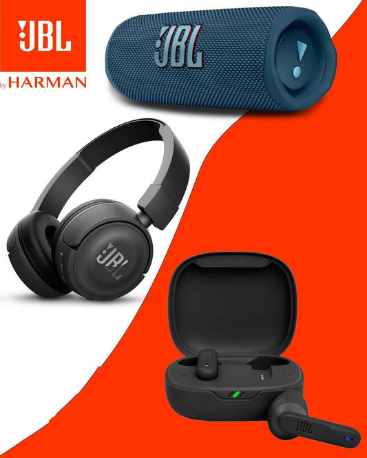 3 in 1 JBL Combo – Wireless Earbuds, Speaker & Smart Gadget Bundle | Premium Sound