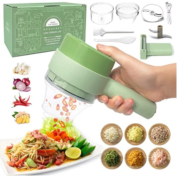 Handheld Food Chopper – Manual Kitchen Cutter for Fast & Easy Chopping