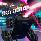 🔥 2.4GHz RC Alloy 6-Wheel Stunt Spray Car – High Speed Drift & Smoke Racing Toy 🚗💨