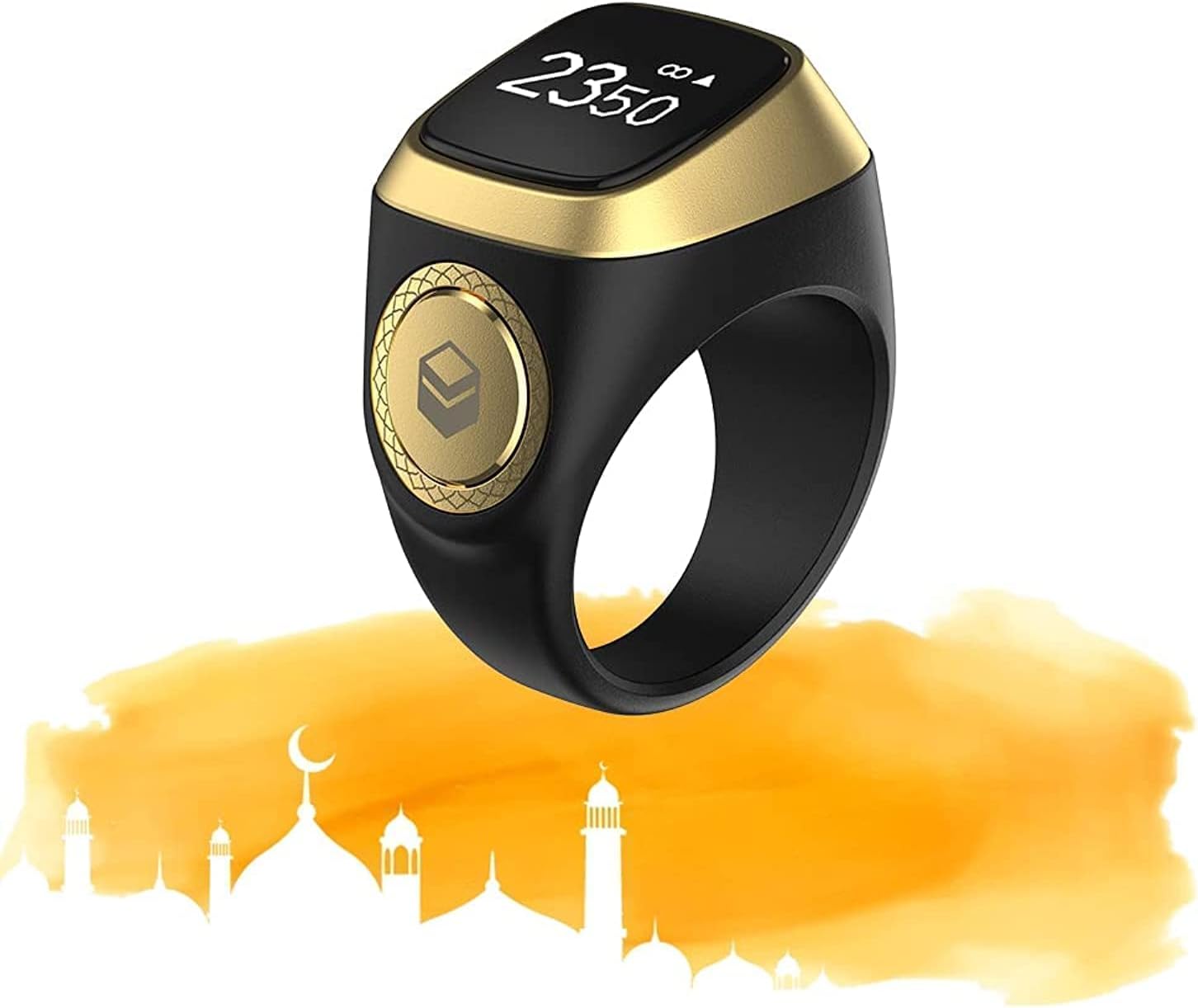 IQIBLA Smart Tasbih Ring – Digital Zikr Counter with Prayer Notifications