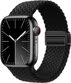 Series 9 Smartwatch – Black Nylon Strap | Stylish & Multi-Function Smart Watch
