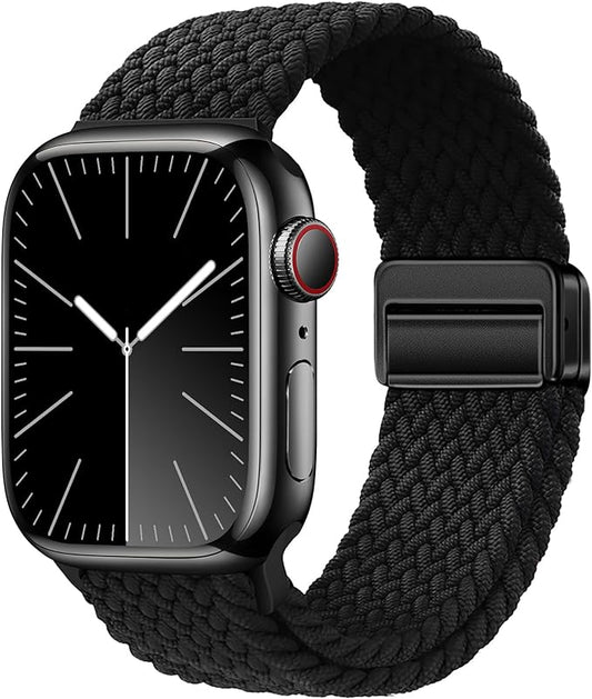 Series 9 Smartwatch – Black Nylon Strap | Stylish & Multi-Function Smart Watch