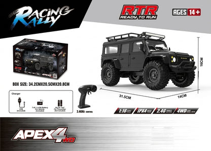 🚙🔥 1:16 RC Land Rover Defender 110 – Off-Road Drift Beast 💨