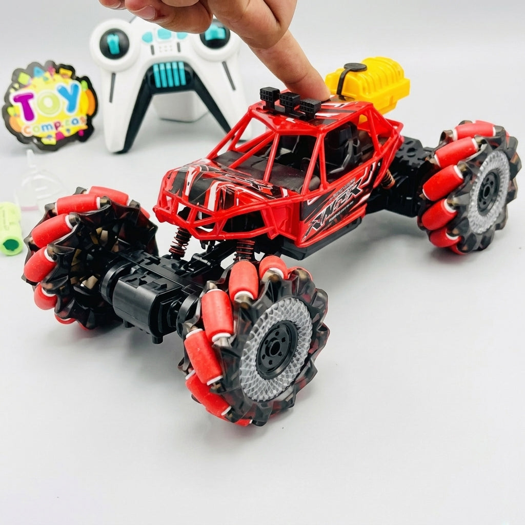 🚙💨 Extreme RC Stunt Climbing Truck with Smoke Spray – 2.4GHz High Speed Off-Road Drift Monster Car for Kids 🔥
