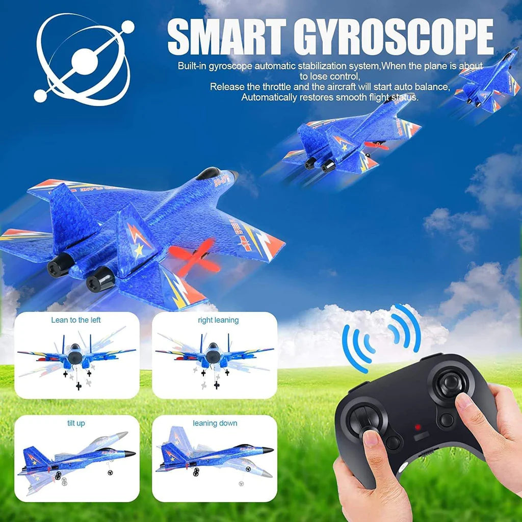 SU-27 RC Airplane 2.4GHz Remote Control Fighter Jet – High Speed Stunt Aircraft
