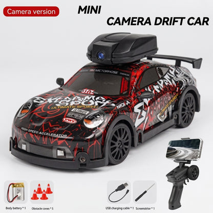 📸🔥 2.4GHz RC Mini Camera Drift Car – High Speed Remote Control Racing Drift Car for Kids & Collectors 🚗💨