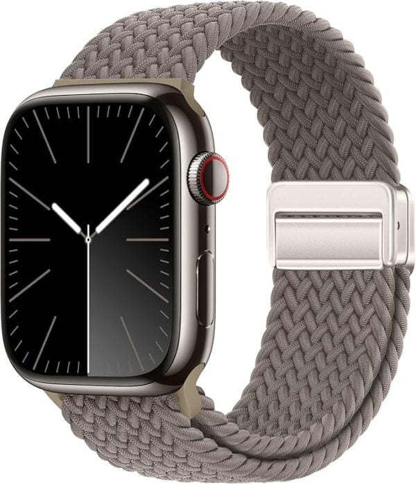 Series 9 Smartwatch – Black Nylon Strap | Stylish & Multi-Function Smart Watch