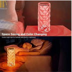 Crystal LED Lamp – 16+ Color Changing Mood Light with Remote Control