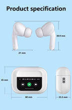 LED Display Earbuds – Wireless Bluetooth Earphones with Smart Battery Indicator