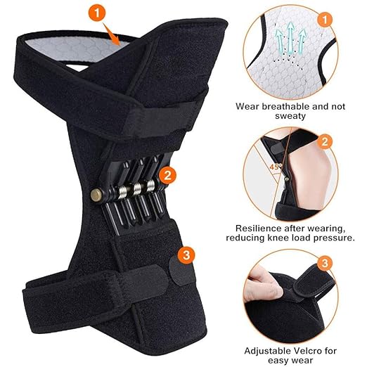 Knee Booster Pads – Joint Support Compression Pads for Pain Relief & Stability