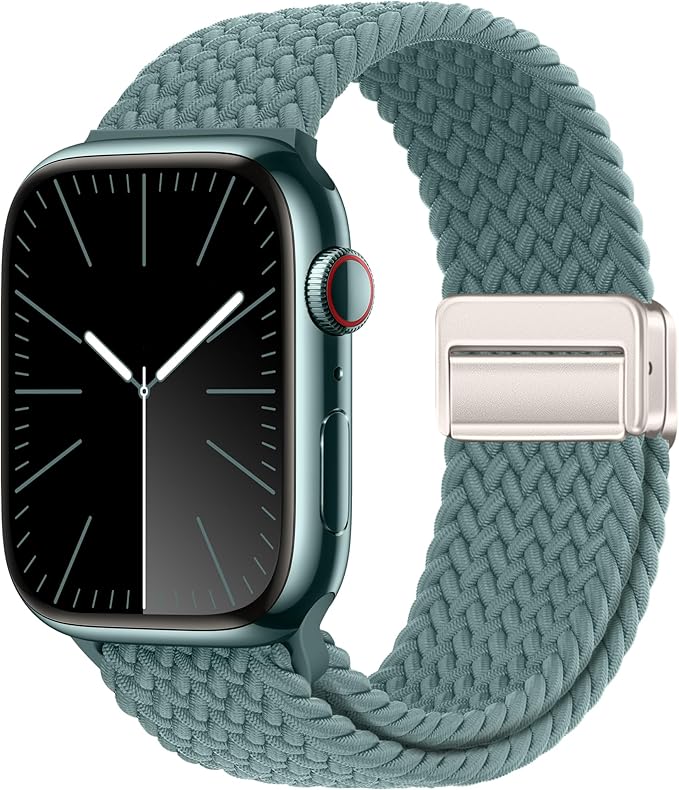 Series 9 Smartwatch – Black Nylon Strap | Stylish & Multi-Function Smart Watch