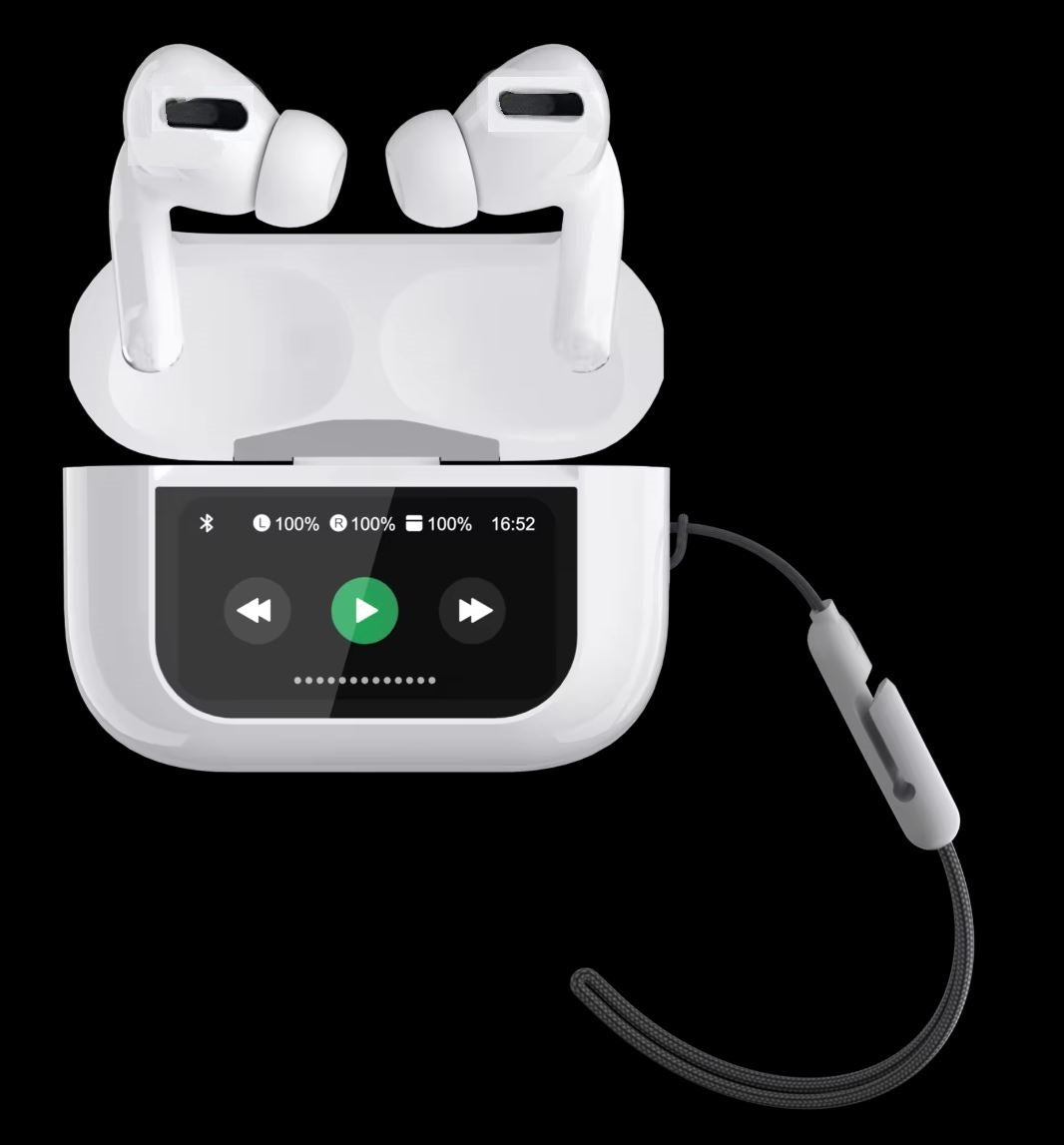 LED Display Earbuds – Wireless Bluetooth Earphones with Smart Battery Indicator