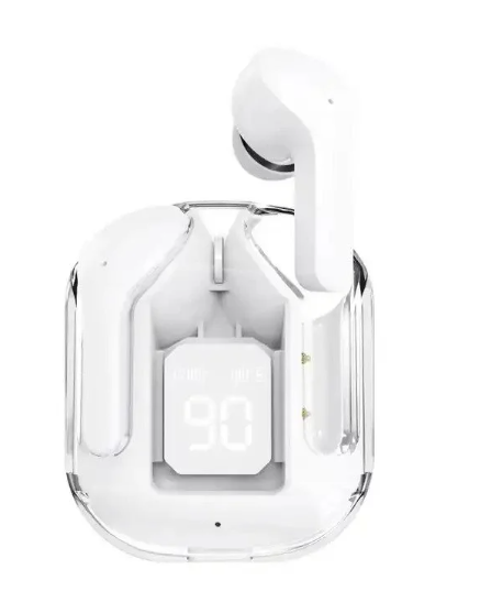 AIR31 Transparent Earbuds – Future Look Wireless Earphones with Deep Bass ⚡