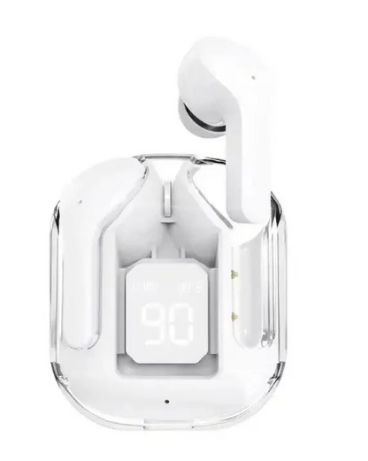 AIR31 Transparent Earbuds – Future Look Wireless Earphones with Deep Bass ⚡