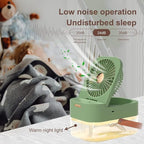 Mini Air Conditioner Fan – Portable Cooling Fan with Water Mist & USB Power