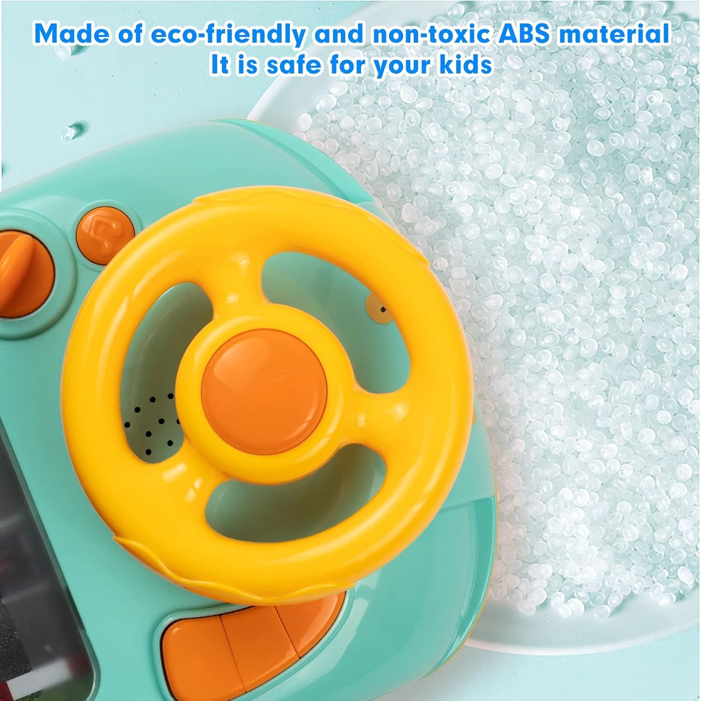 Kids Simulation Driving Steering Wheel Toy – Musical Interactive Driving Experience for Children