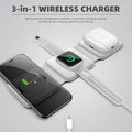 3-in-1 Wireless Charging Pad – Fast Charge for Phone, Watch & Earbuds ⚡