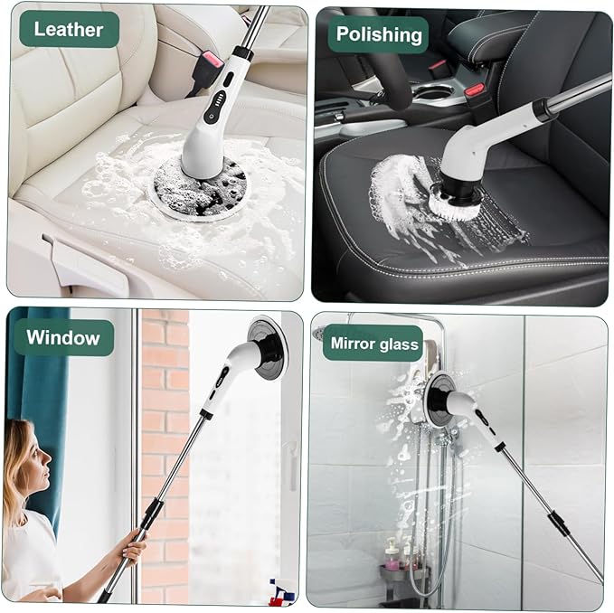 Electric Cleaning Brush – Powerful Cordless Scrubber for Deep Cleaning & Stain Removal