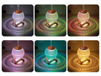 Colorful Crystal Ball Humidifier – Aromatherapy Oil Diffuser with Mist & LED Lights