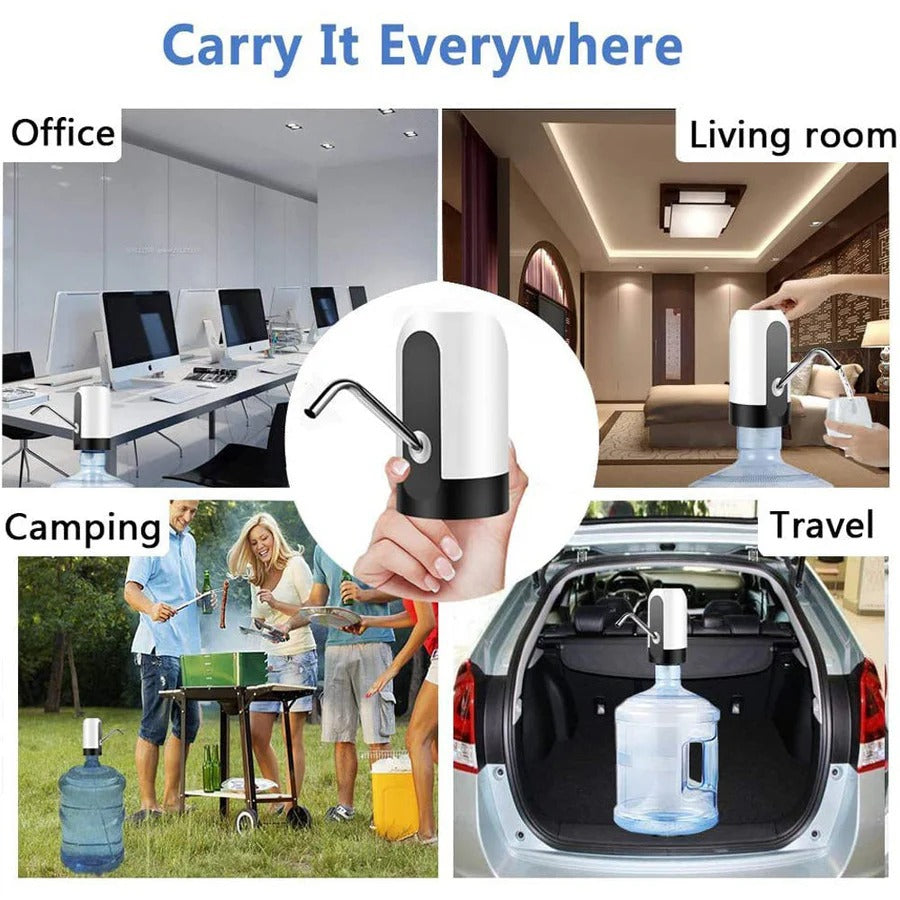 Electric Portable Water Dispenser Pump – Convenient Automatic Water Bottle Pump for Home & Office