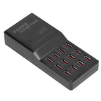 12-Port USB Charger – Multi Device Fast Charging Station for Home & Office