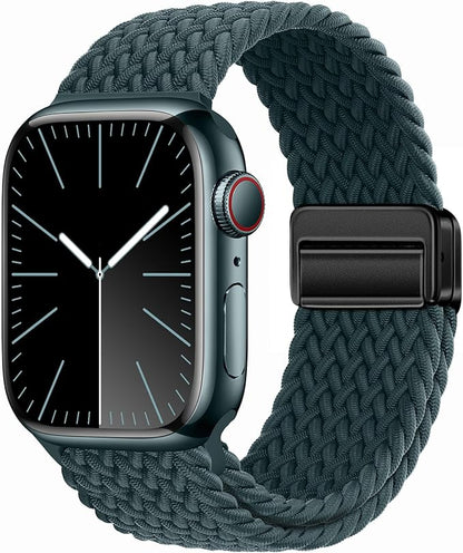 Series 9 Smartwatch – Black Nylon Strap | Stylish & Multi-Function Smart Watch