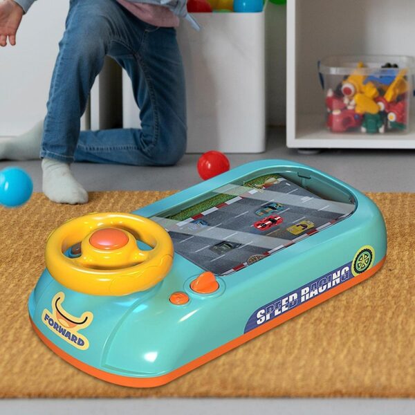 Kids Simulation Driving Steering Wheel Toy – Musical Interactive Driving Experience for Children