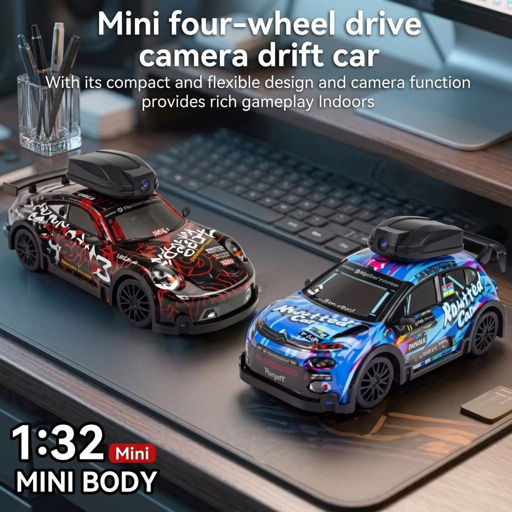 📸🔥 2.4GHz RC Mini Camera Drift Car – High Speed Remote Control Racing Drift Car for Kids & Collectors 🚗💨
