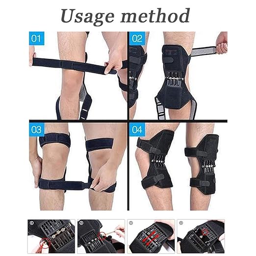 Knee Booster Pads – Joint Support Compression Pads for Pain Relief & Stability