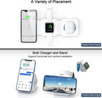 3-in-1 Wireless Charging Pad – Fast Charge for Phone, Watch & Earbuds ⚡
