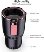 2-in-1 Car Cup Warmer & Cooler – Auto Heating & Cooling Mug Holder for Drinks