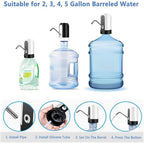 Electric Portable Water Dispenser Pump – Convenient Automatic Water Bottle Pump for Home & Office