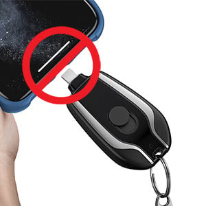 Emergency Portable Keychain Charger – Mini Power Bank for On-the-Go Charging