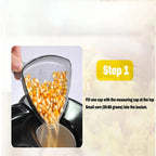 Mini Popcorn Machine – Quick Hot Air Popcorn Maker for Home & Kids Fun
