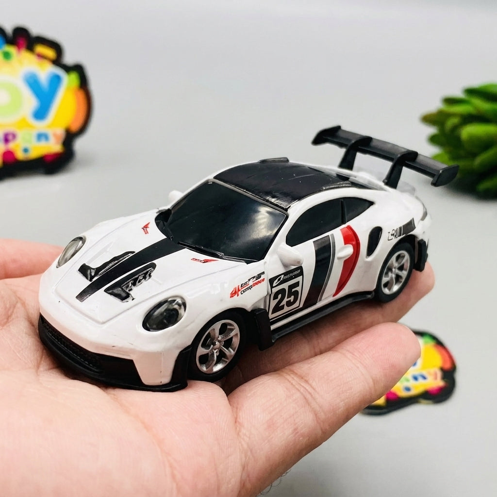 🔥 Porsche GT3 RC Racing Car 2.4GHz – Mini Diecast High Speed Drift Sports Car Toy for Kids & Collectors