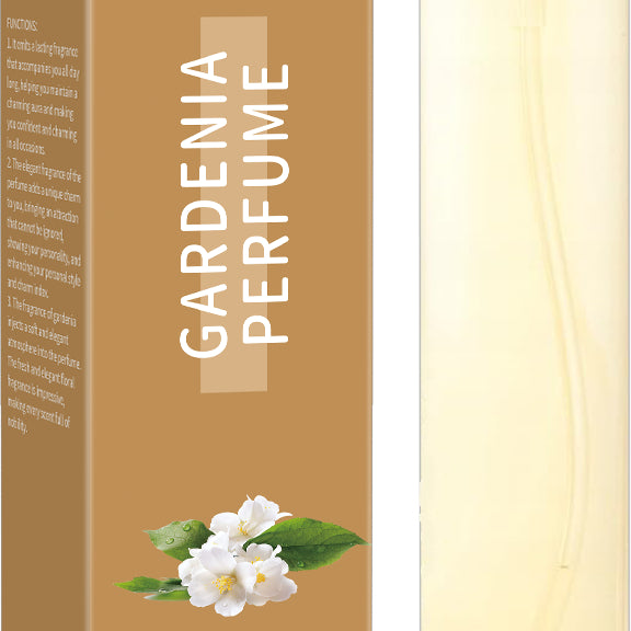Roxelis Gardenia Perfume for women, a 15ml portable floral fragrance spray featuring an elegant and refreshing scent, perfect for daily use and travel-friendly luxury, available at FASHIONARIE CLUB.