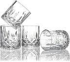 Crystal Whiskey Glass Set (6PCS) – 340ml Old Fashioned Cocktail Tumblers