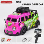 📸🔥 2.4GHz RC Mini Camera Drift Van – High Speed Remote Control Drift Car with Realistic Retro Design 🚐💨