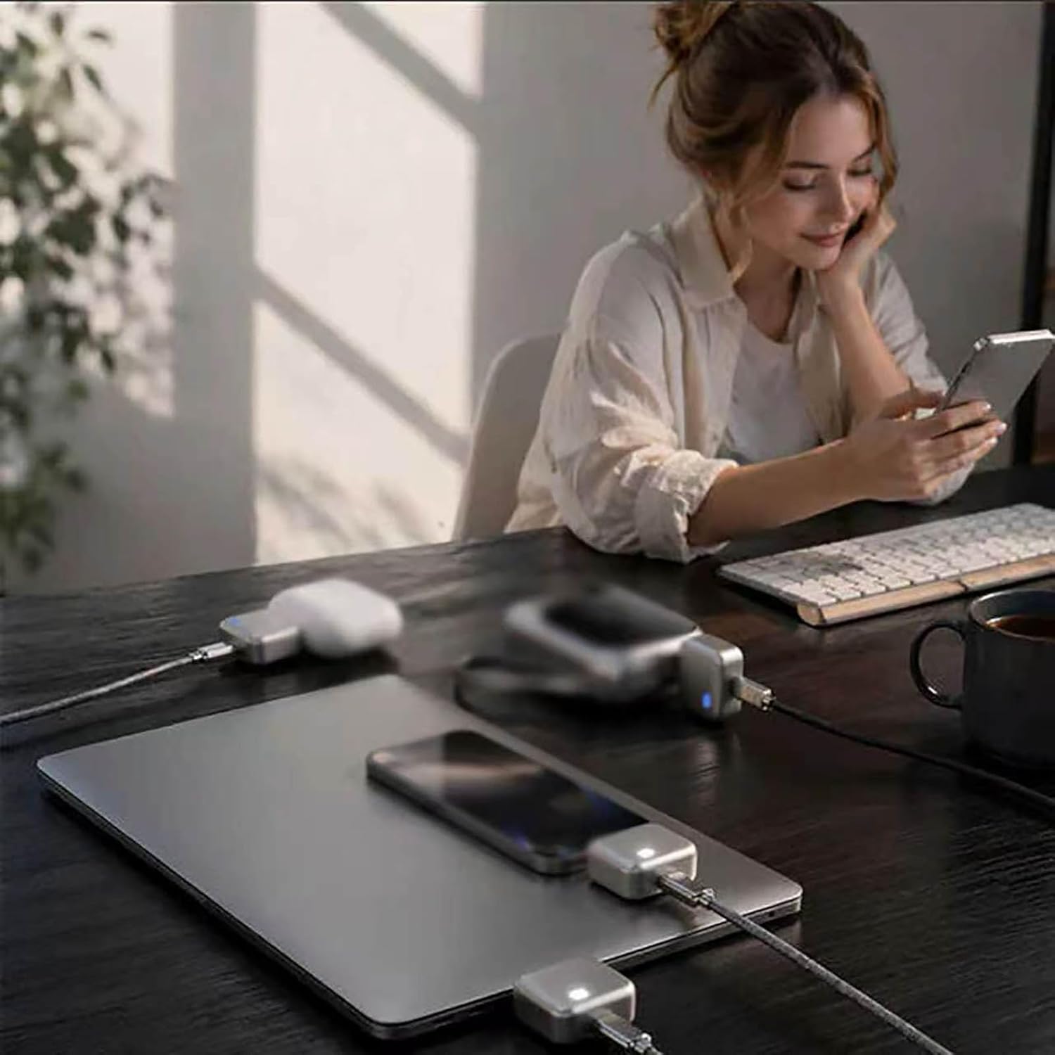 Smart Auto Disconnect Charger Adapter – Fast & Safe Charging