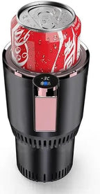 2-in-1 Car Cup Warmer & Cooler – Auto Heating & Cooling Mug Holder for Drinks