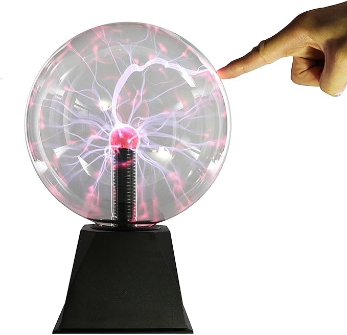 Plasma Ball Light – Touch Sensitive Electric Lightning Lamp for Home Decor