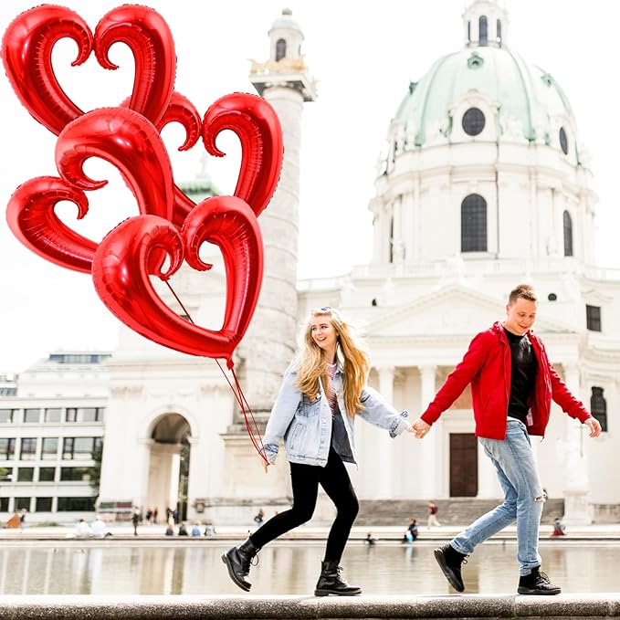 Red Heart Party Balloon – Romantic Event Decoration
