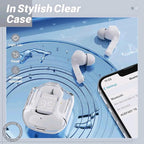 AIR31 Transparent Earbuds – Future Look Wireless Earphones with Deep Bass ⚡