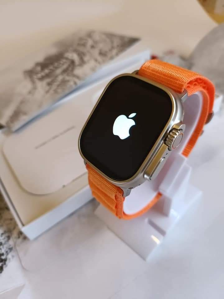 Ultra-2 Smart Watch with Logo – 2 Stylish Straps | Premium Smartwatch Bundle