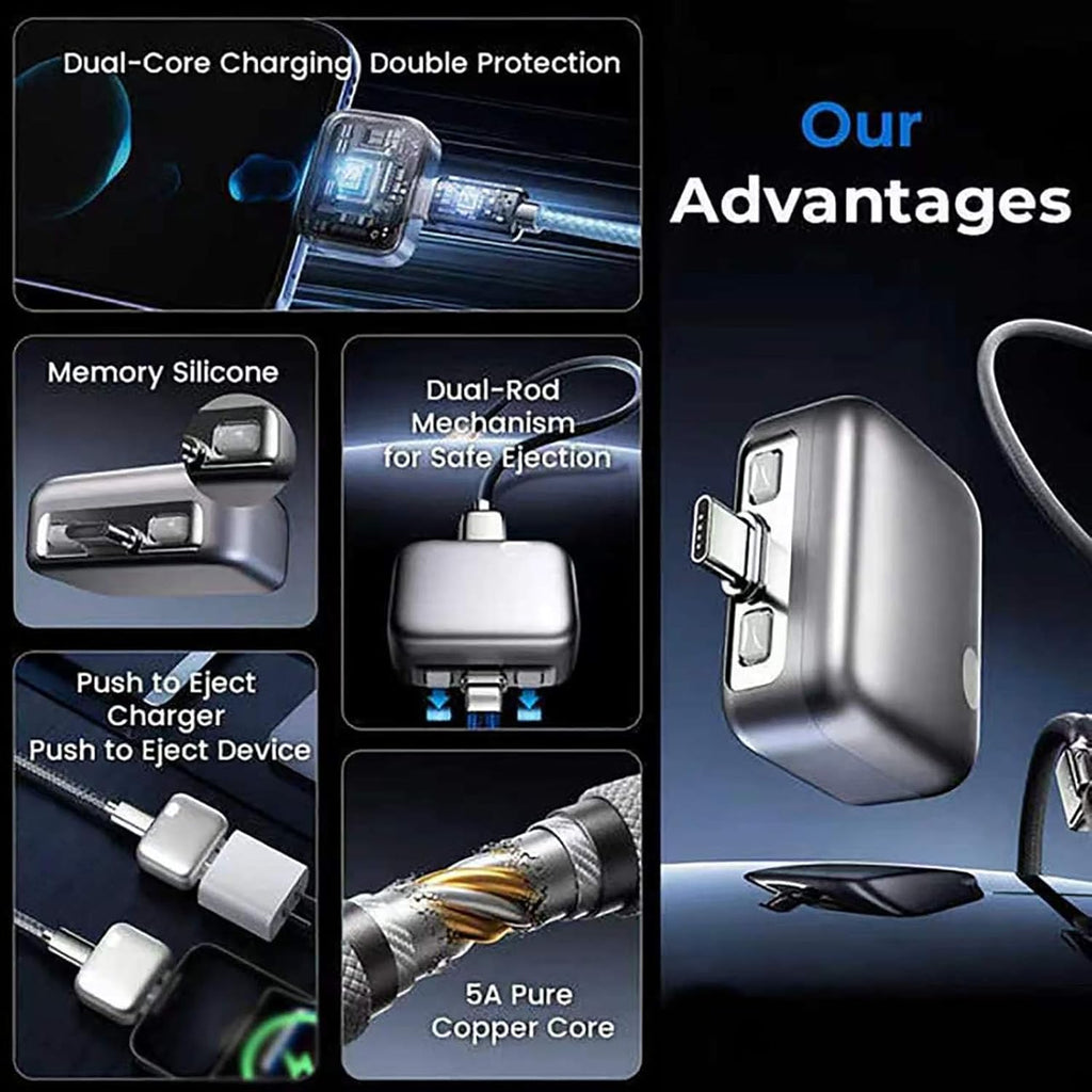Smart Auto Disconnect Charger Adapter – Fast & Safe Charging