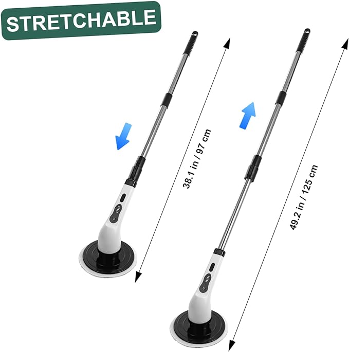 Electric Cleaning Brush – Powerful Cordless Scrubber for Deep Cleaning & Stain Removal